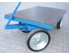 Dopravní plošinový vozík RS, 1000x2000 mm, nosnost 1500 kg, kola 400 mm